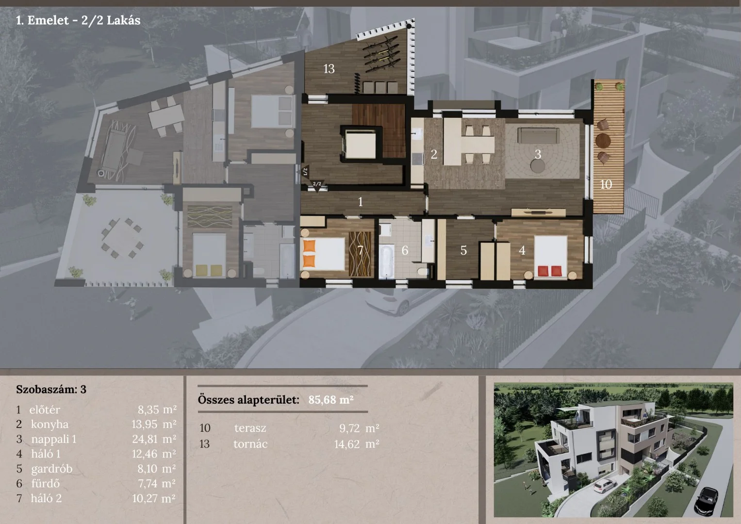 Eladó tégla lakás Budapest 11. ker.en - Kép 2