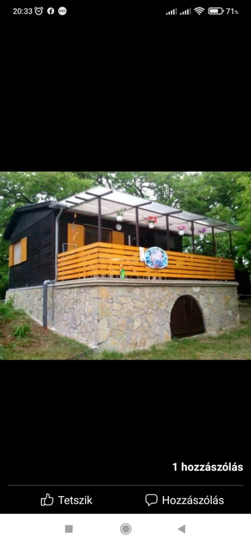 Eladó önálló nyaraló nyaraló / üdülő Erdőkertesen