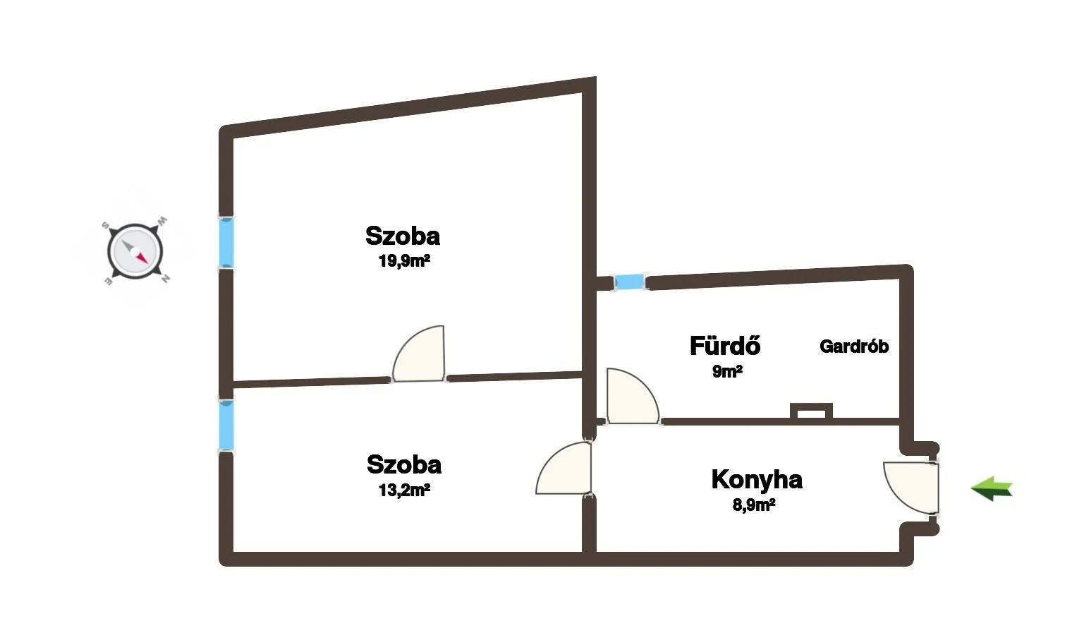 Eladó tégla lakás Budapest 13. ker.en - Kép 6