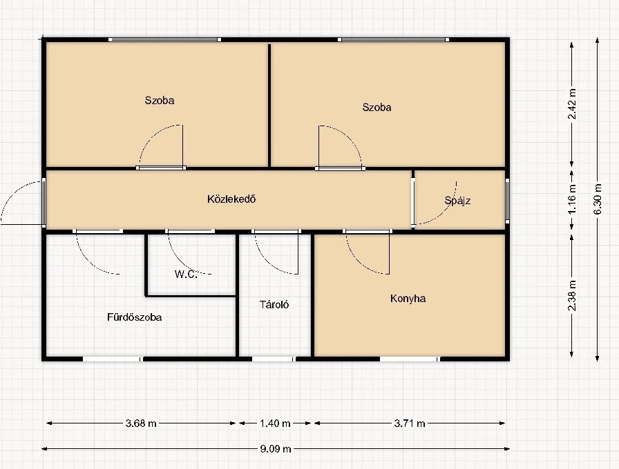 Eladó panel lakás Siófokon - Kép 20