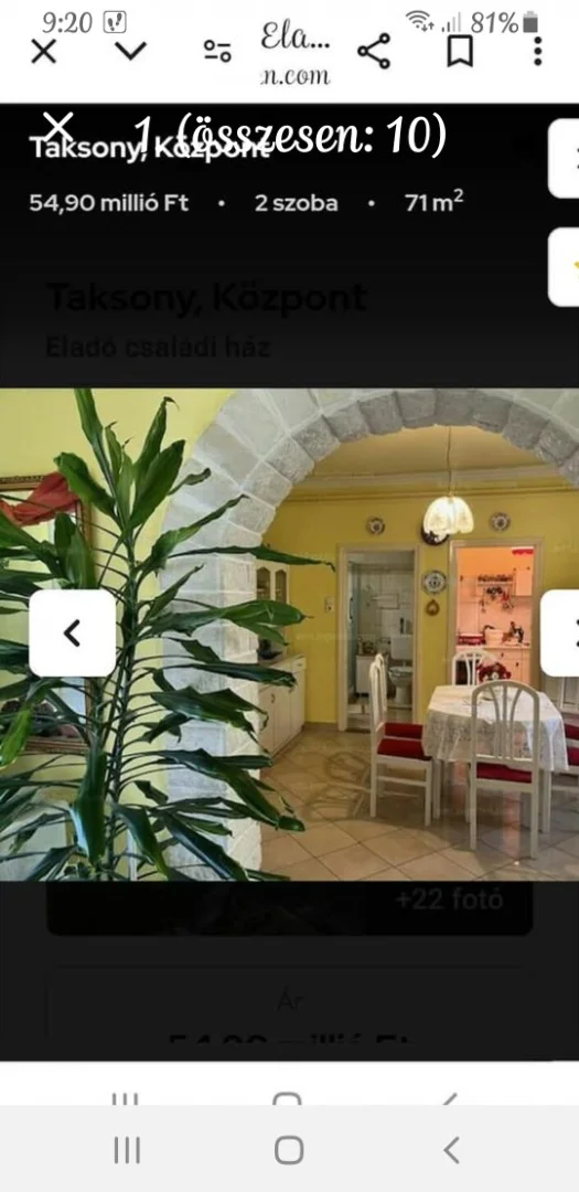 Eladó családi ház Taksonyon - Kép 2