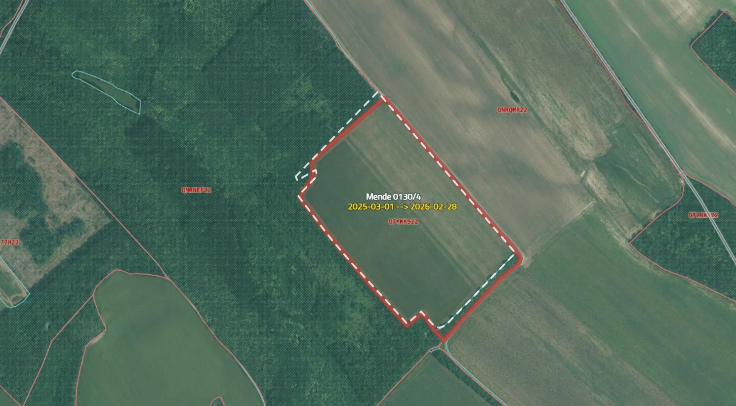 Eladó termőföld, szántó mezőgazdaság Mende Hrsz - Kép 2