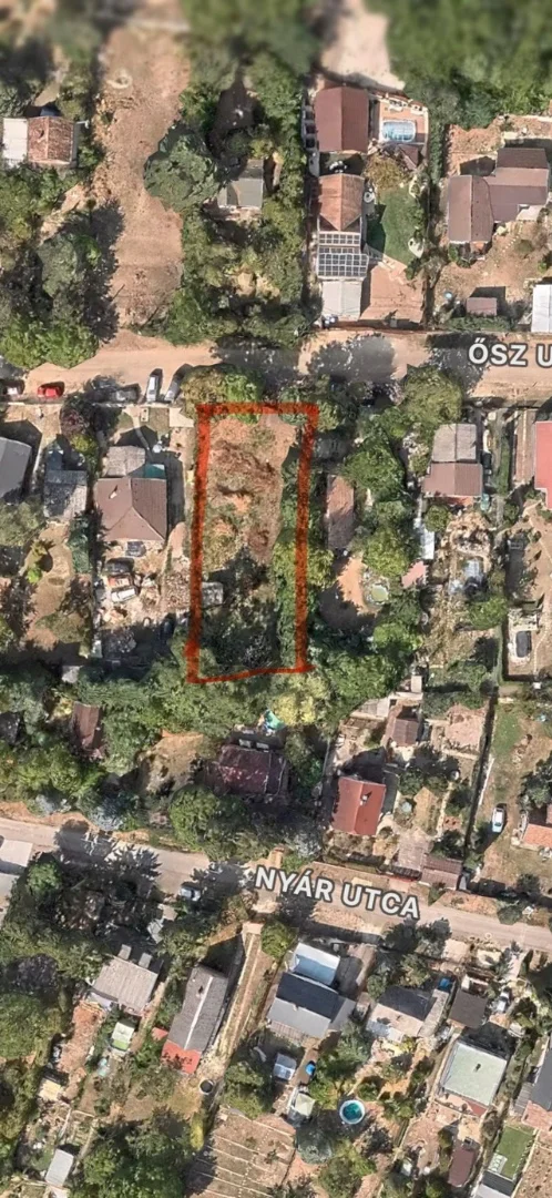 Eladó építési telek Őrbottyán Ősz utca