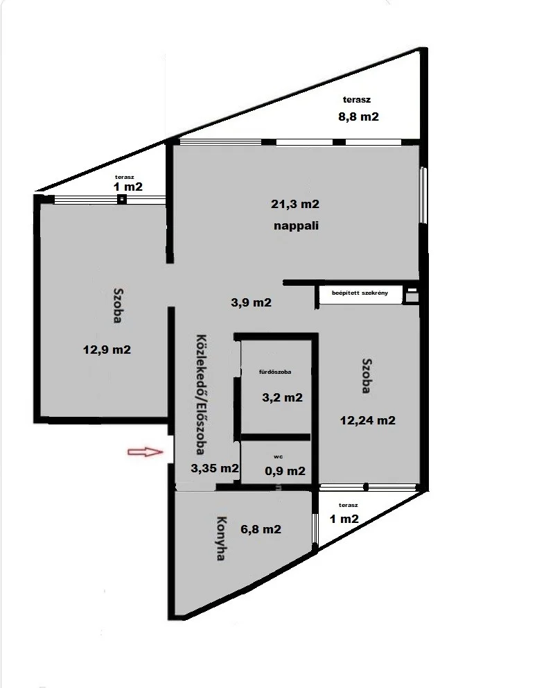Eladó tégla lakás Budapest 02. ker. Hűvösvölgyi út - Kép 7
