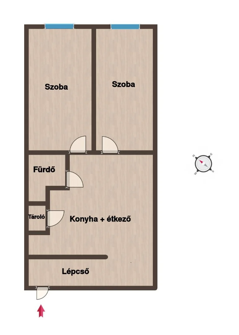 Eladó tégla lakás Budapest 06. ker. (015806) Podmaniczky - Kép 2