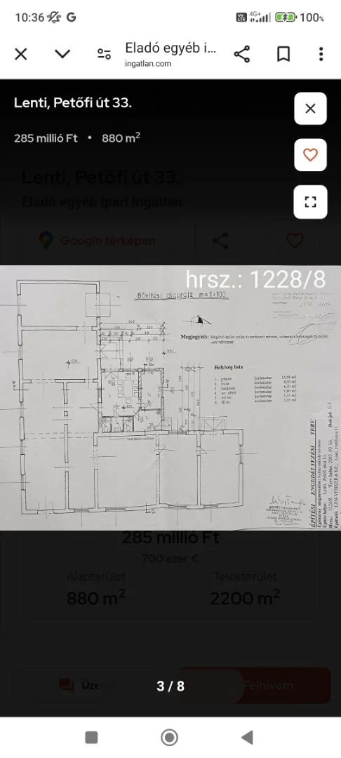 Eladó hotel, szálloda iroda / üzlet / kereskedelmi / szolgáltató Lenti Petőfi út - Kép 4