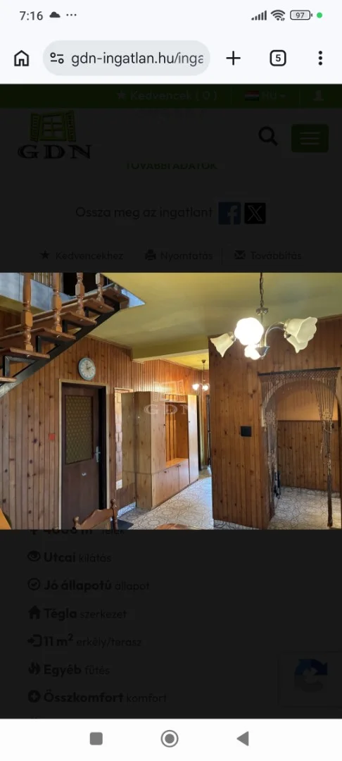 Eladó családi ház Semjénháza Béke - Kép 12