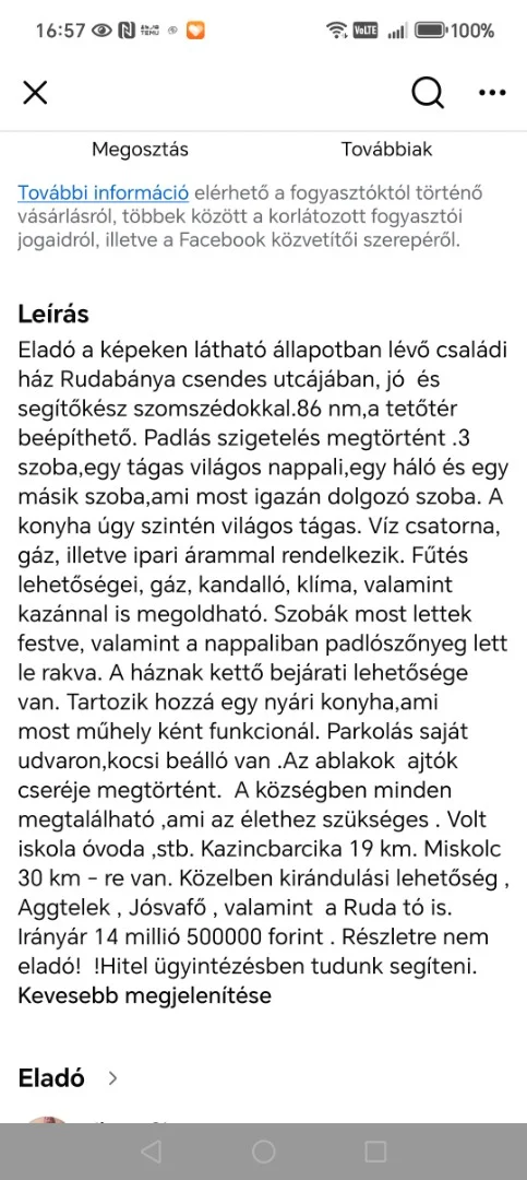 Eladó családi ház Rudabánya Táncsics Mihály - Kép 10