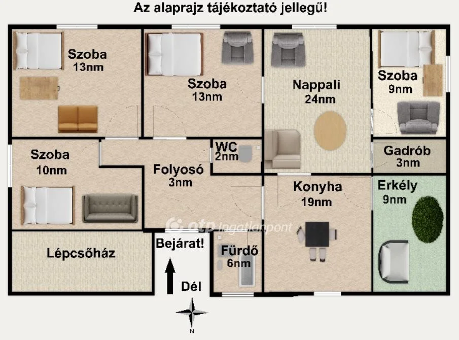 Eladó tégla lakás Budapest 21. ker. - Kép 2