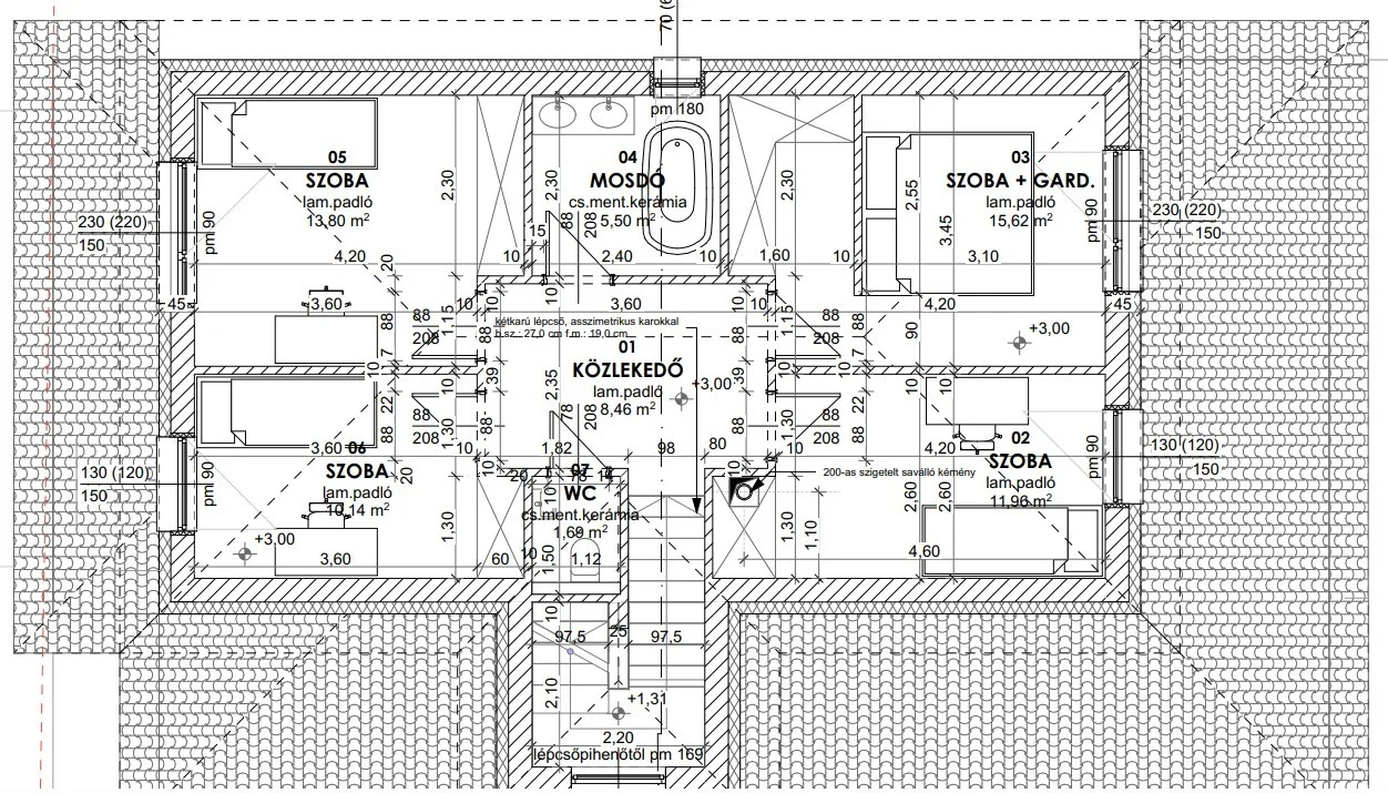 Eladó családi ház Ebes Meilen utca - Kép 20