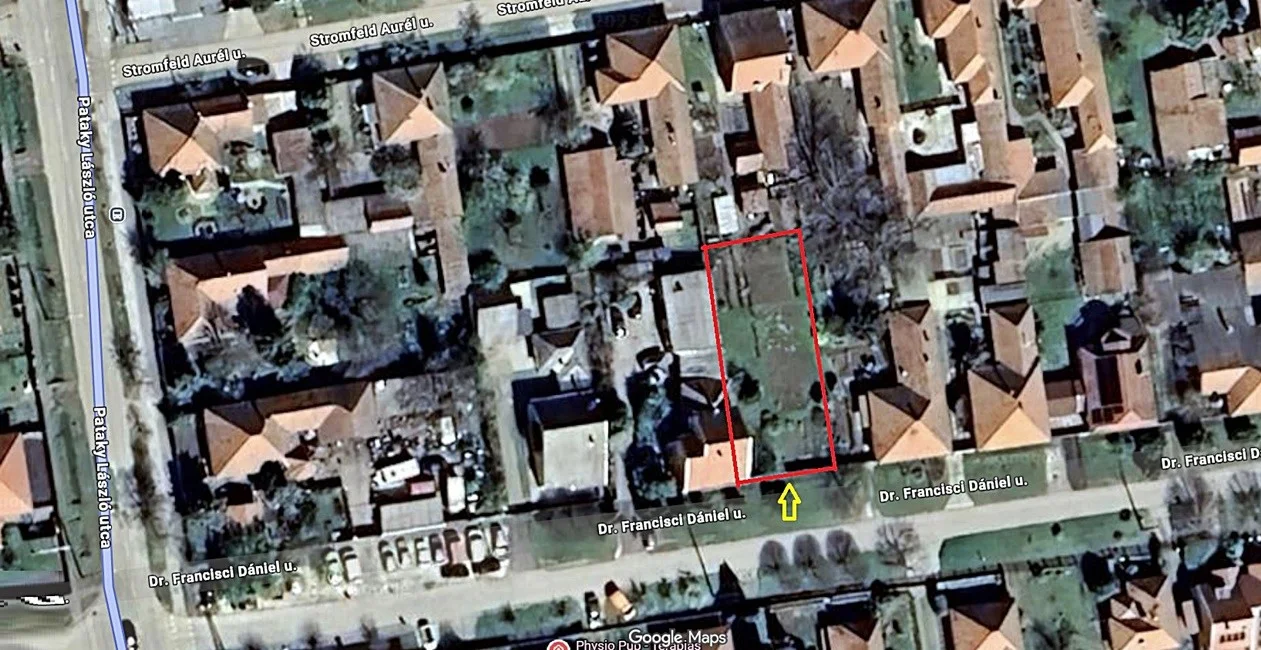 Eladó építési telek Békéscsaba Dr. Francisci D. utca - Kép 2