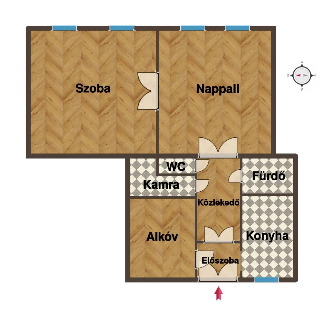 Eladó tégla lakás Budapest 08. ker. Kerepesi út - Kép 4