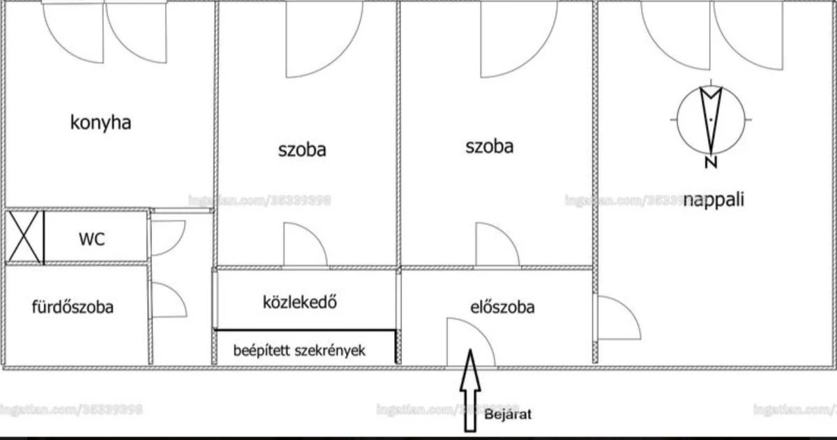 Eladó panel lakás Debrecen Sárvári Pál - Kép 9