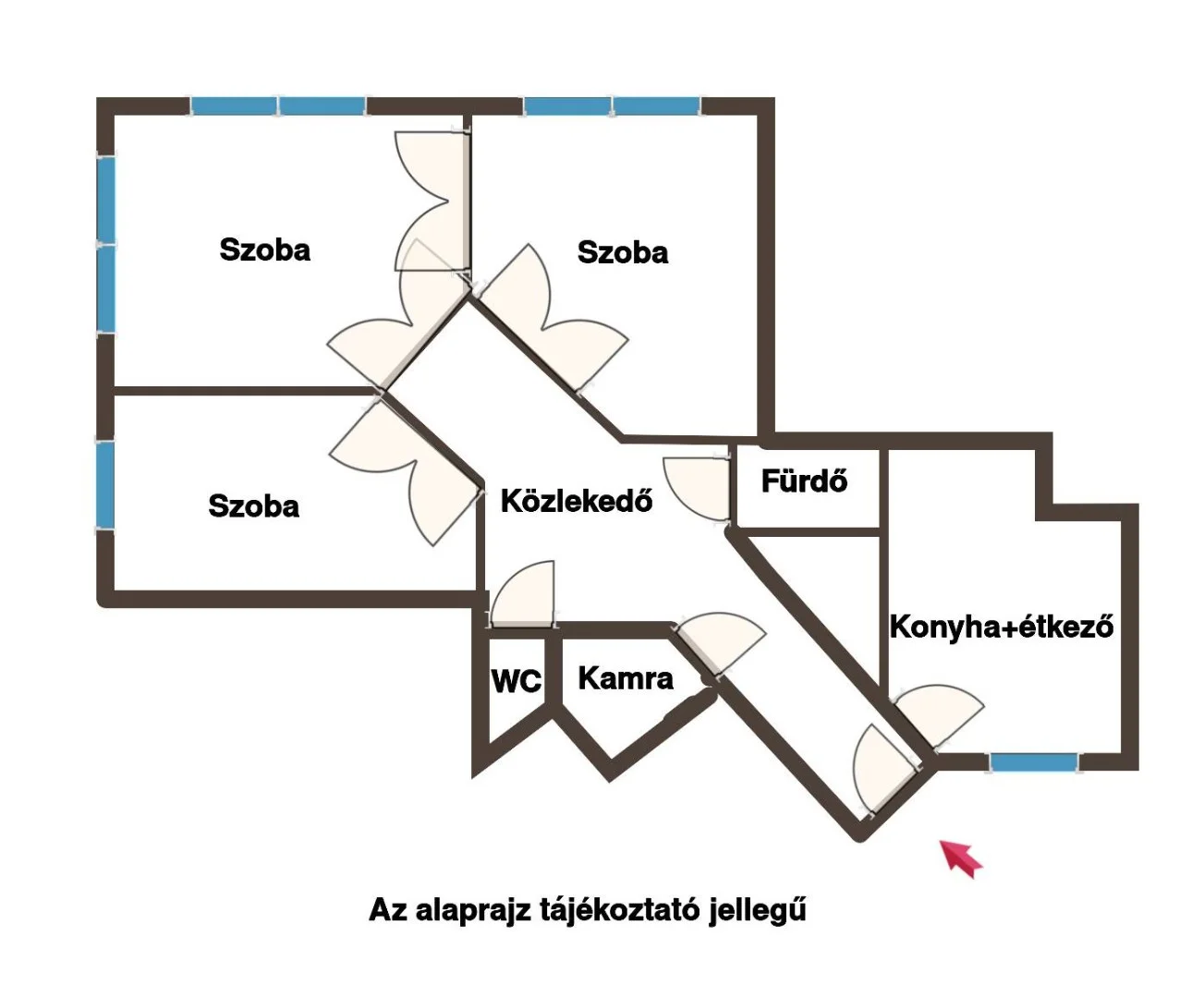 Eladó tégla lakás Budapest 18. ker. Práter utca (056046)