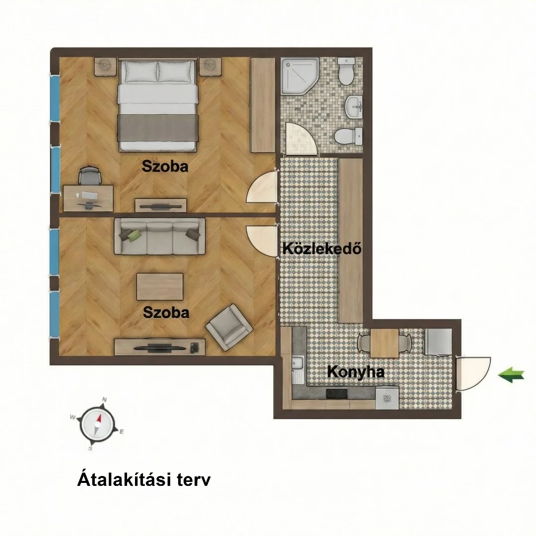 Eladó tégla lakás Budapest 08. ker. Palota negyed - Kép 17