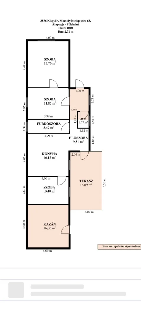 Eladó családi ház Kisgyőr Mocsolyástelet - Kép 13