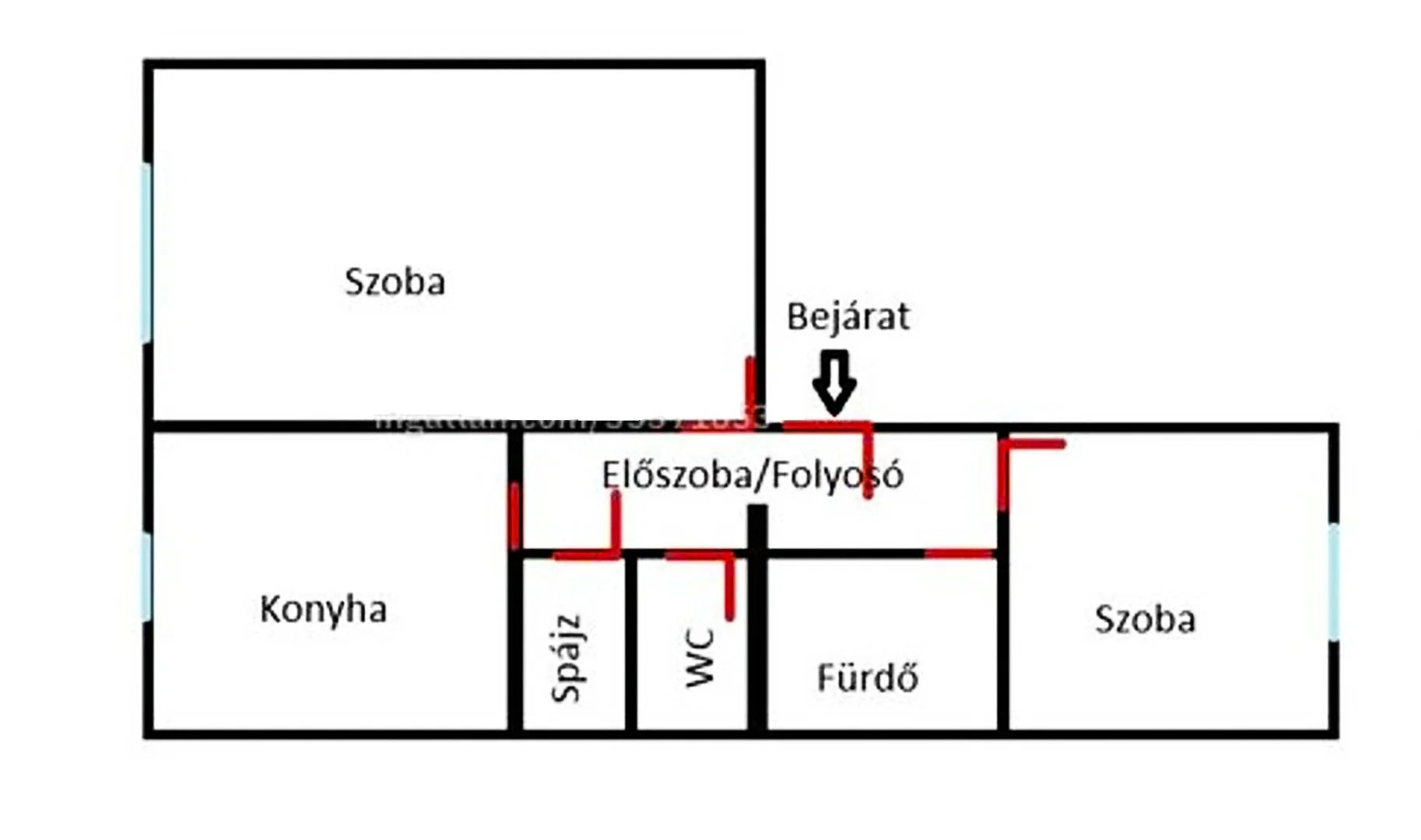 Eladó tégla lakás Nyíregyháza Vasvári Pál utca - Kép 13