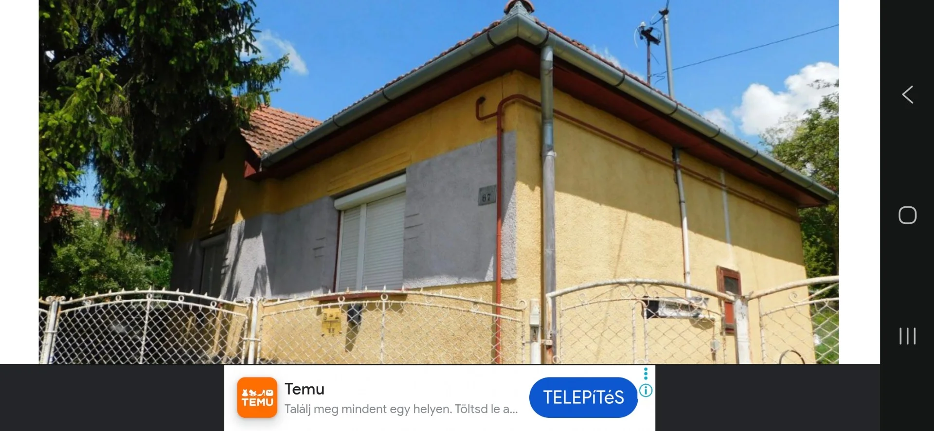 Eladó családi ház Kocsola Hunyadi utca