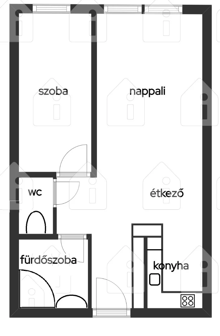 Eladó tégla lakás Kecskemét Nyíri út