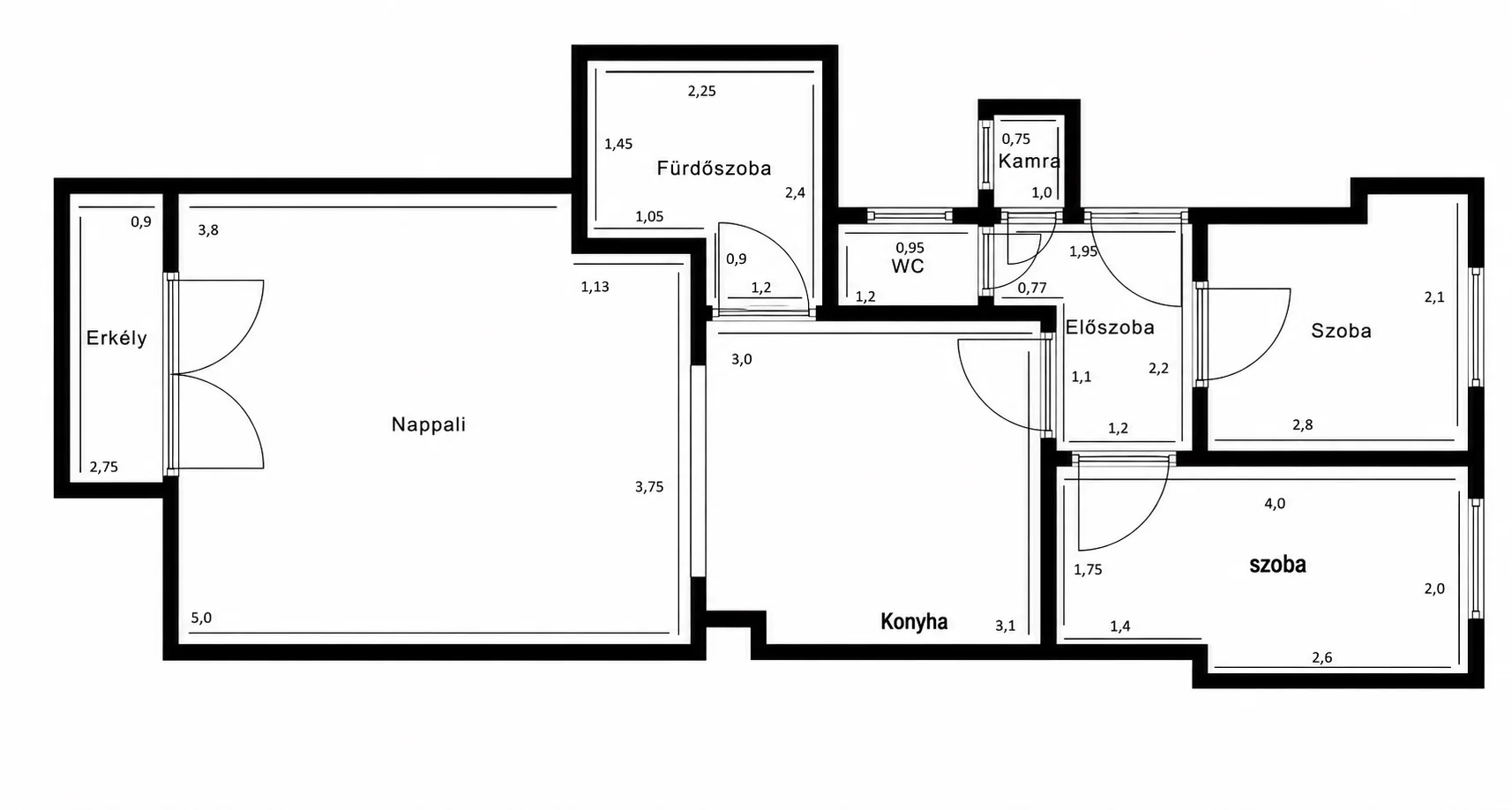 Eladó tégla lakás Budapest 11. ker. Eszék utca - Kép 2