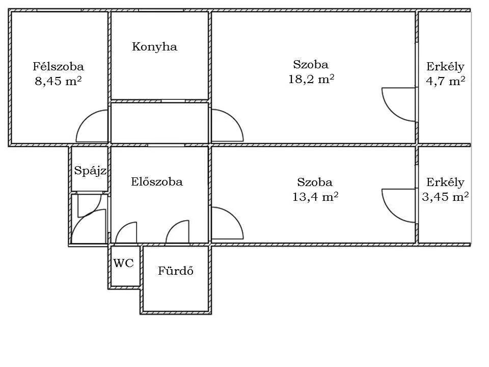 Eladó panel lakás Debrecen Lehel u - Kép 9