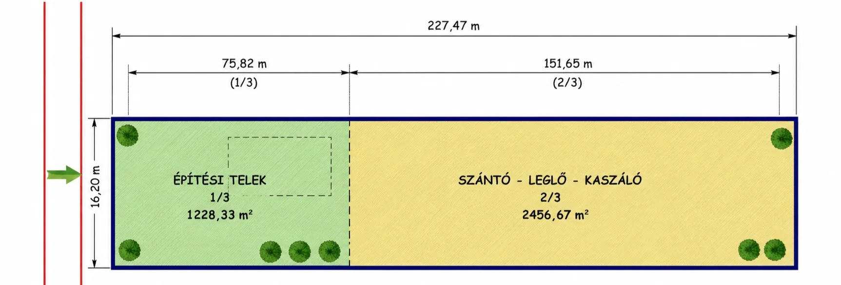 Eladó építési telek Alcsútdoboz Szabadság utca - Kép 14