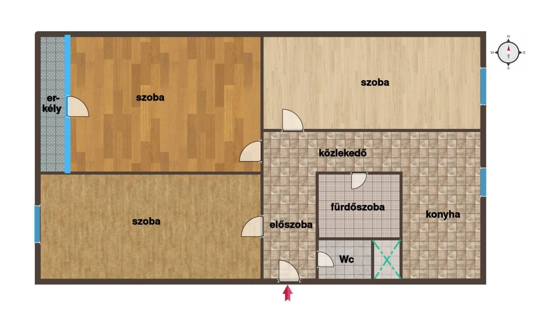 Eladó panel lakás Pécs Berek utca - Kép 18