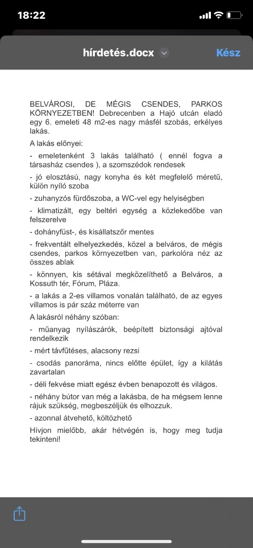 Eladó panel lakás Debrecen Hajó utca - Kép 3