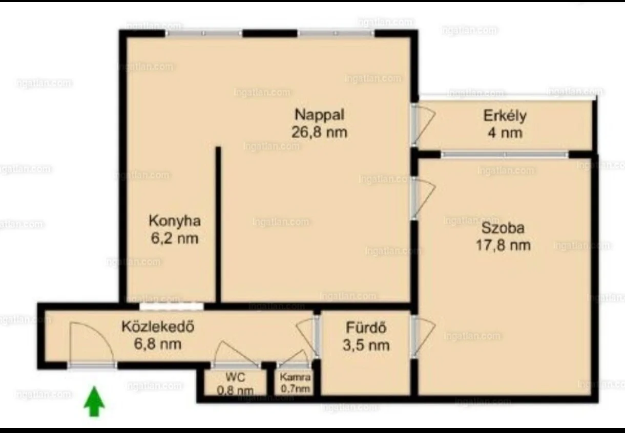 Eladó tégla lakás Budapest 14. ker. Hungária Körút