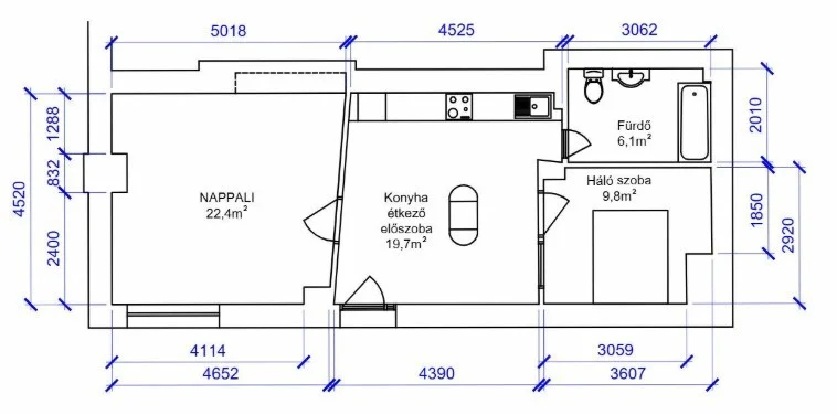 Eladó tégla lakás Budapest 14. ker. Erzsébet királyné útja - Kép 20