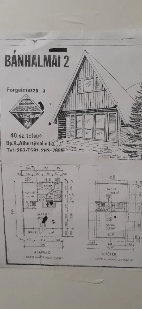 Eladó önálló nyaraló nyaraló / üdülő Szalkszentmárton Homokpuszta 2643 hrsz