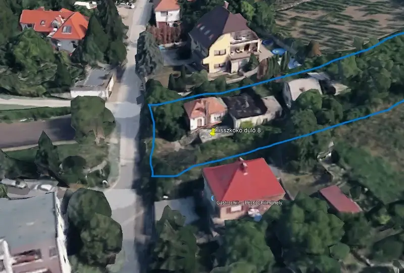 Eladó építési telek Pécs Kisszkókó dűlő
