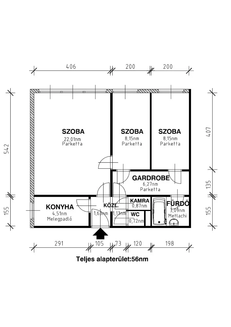 Eladó panel lakás Budapest 14. ker. Füredi utca - Kép 2