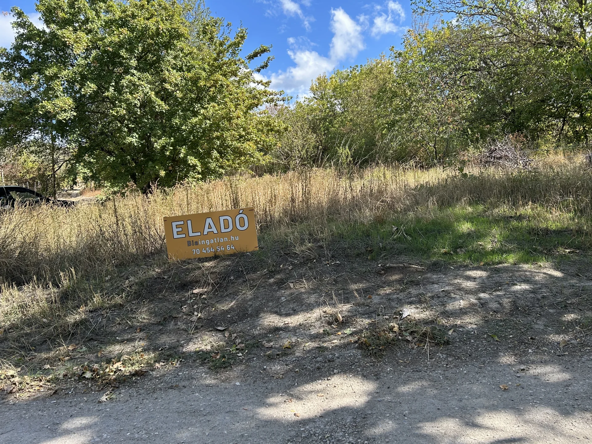 Eladó telek Biatorbágy Boglárka utca