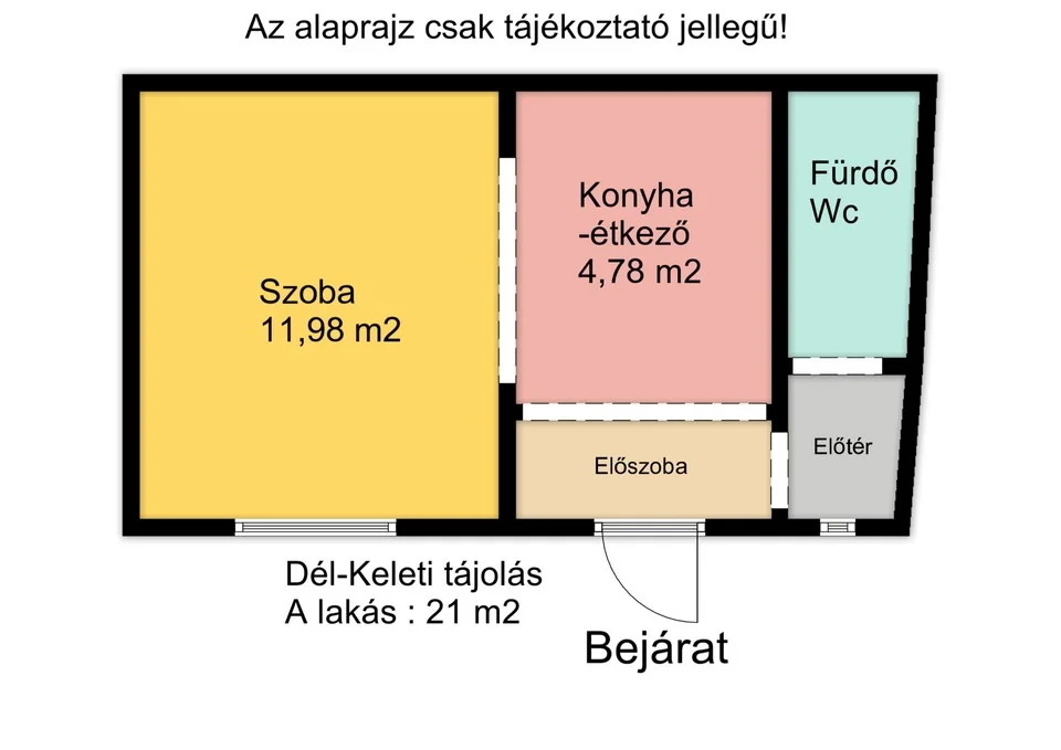 Eladó tégla lakás Pécs Papnövelde utca - Kép 2