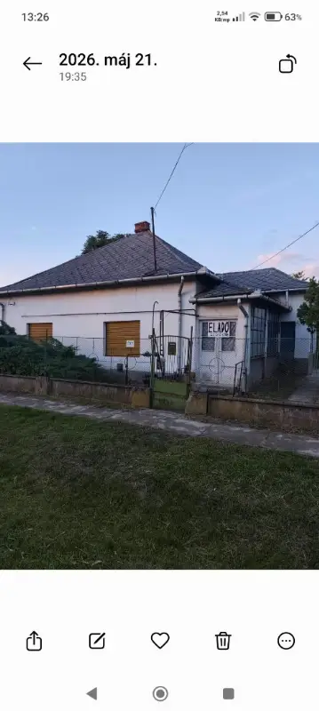 Eladó családi ház Kondoros Tessedik u.