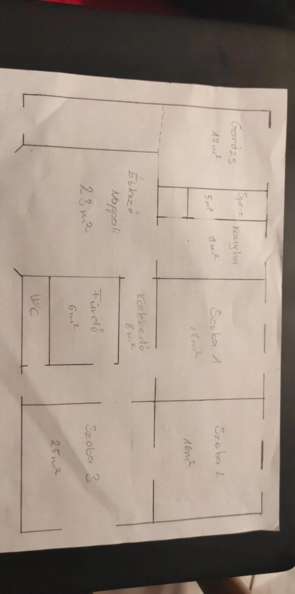 Eladó családi ház Balassagyarmaton alaprajz