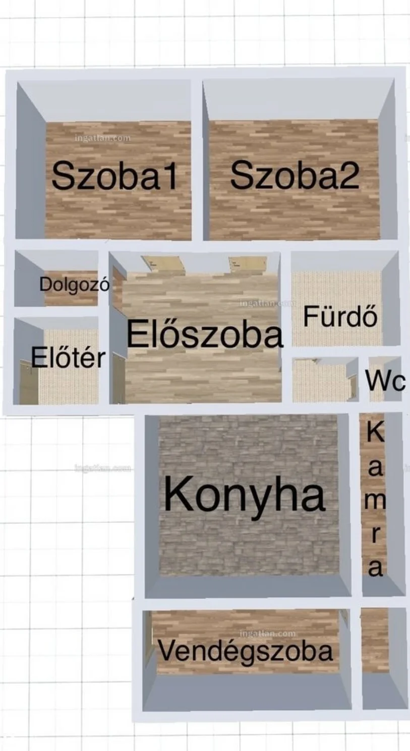 Eladó családi ház Hegyhátszentjakabon alaprajz