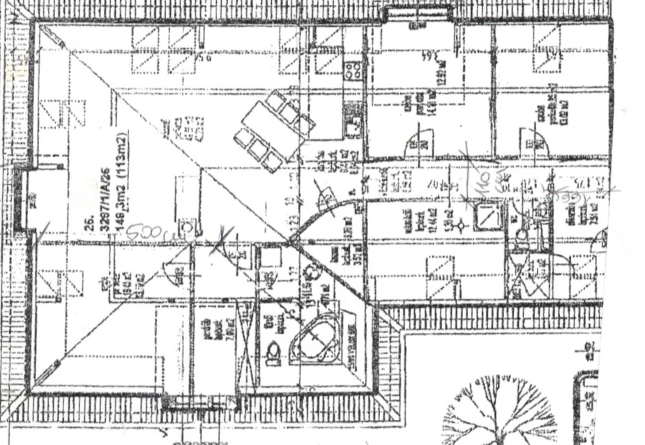 Eladó tégla lakás Szolnokon alaprajz