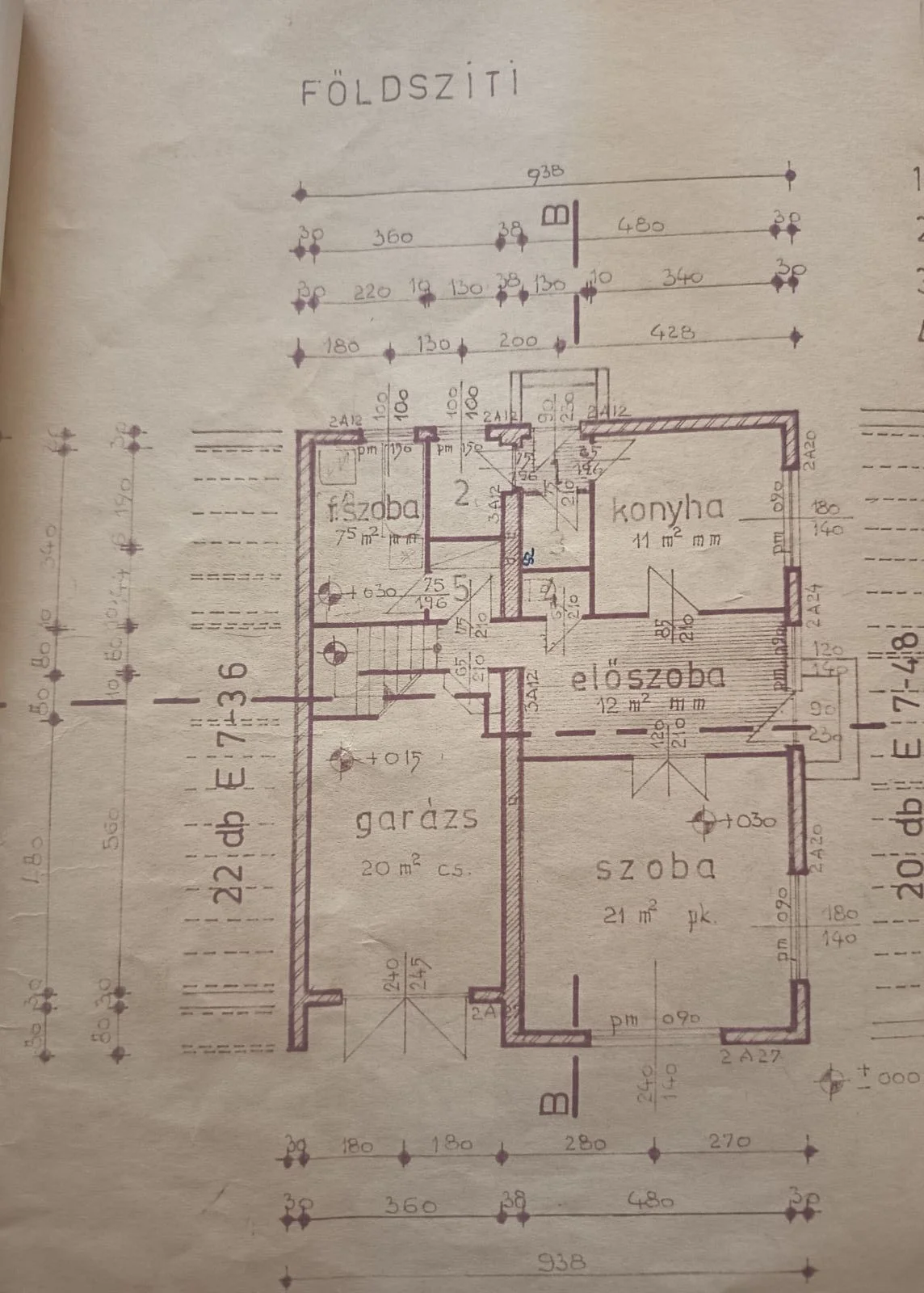 Eladó családi ház Domaszéken alaprajz