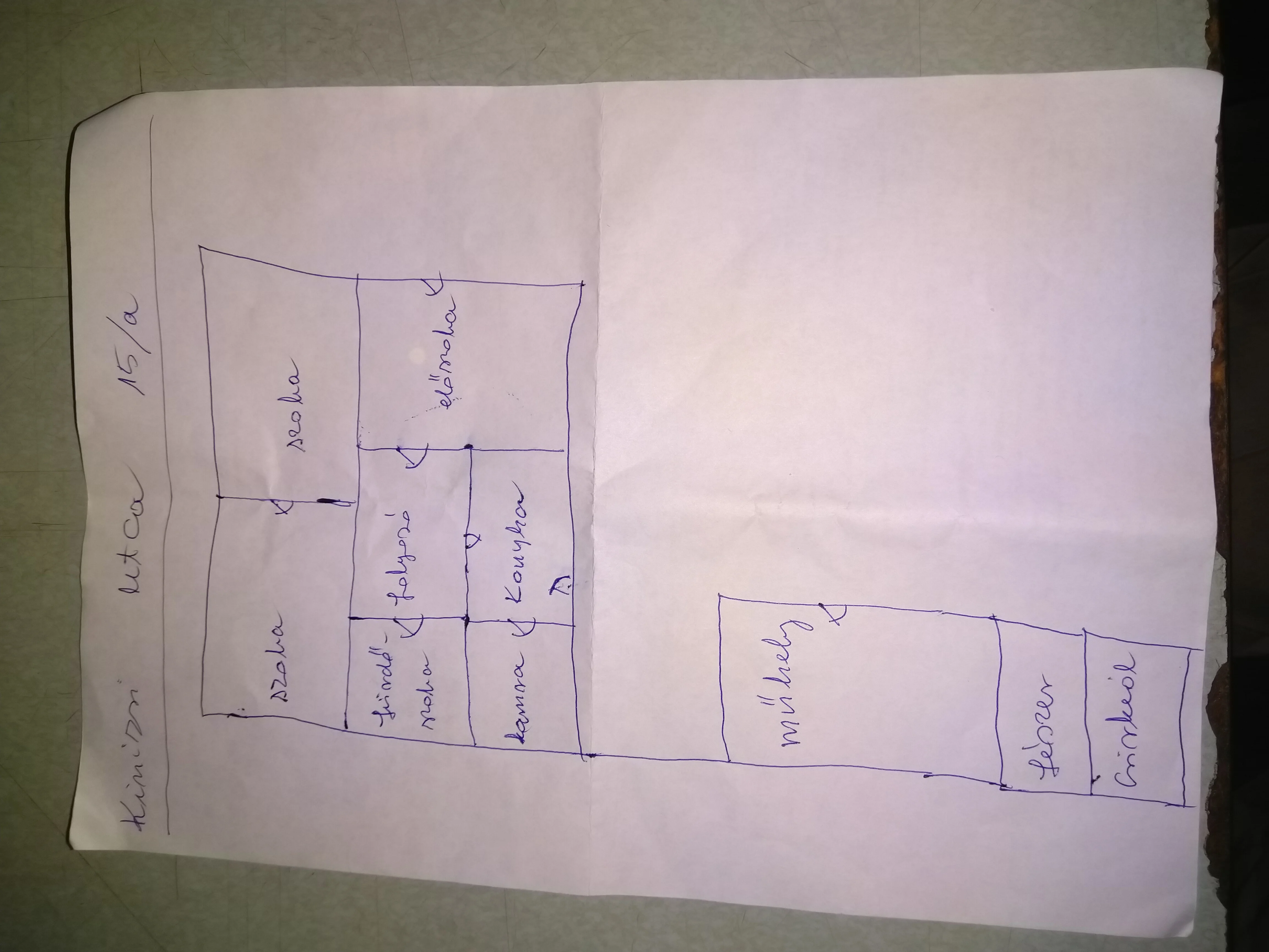 Eladó családi ház Jászberényen alaprajz