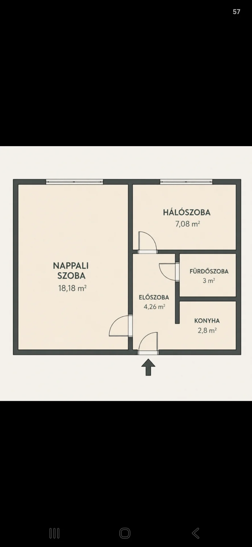 Eladó panel lakás Budapest 15. ker. Drégelyvár utca alaprajz